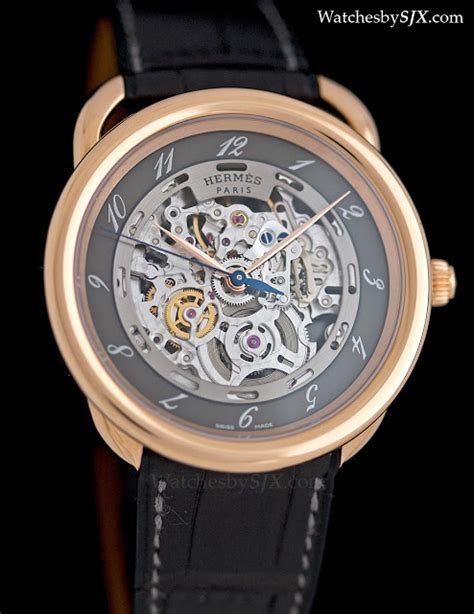 hermes arceau skeleton review|arceau squelette for sale.